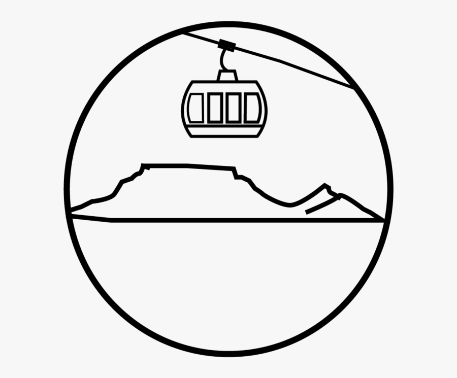 My Icon Story - Table Mountain Drawing, Transparent Clipart
