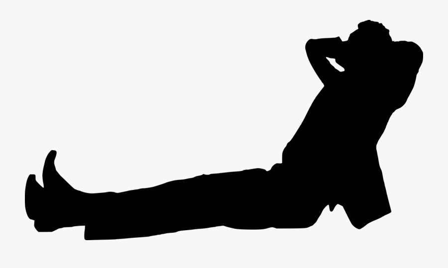 Tattoo Silhouette Of Cape Cod - Laying Down Silhouette Png, Transparent Clipart