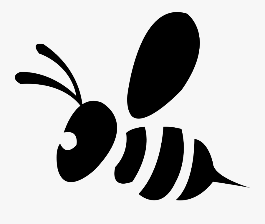 Transparent Clipart Pour Powerpoint Gratuit - Little Bee Black And White, Transparent Clipart