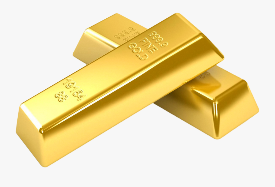 Gold Clipart Transparent Background - Gold Bar Png, Transparent Clipart
