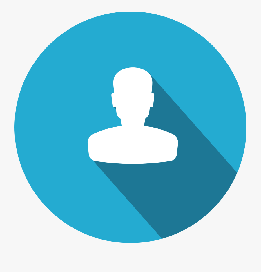 Family Law Icon Of A Person"s Silhouette Inside A Blue - Little Junior And Family Nudist, Transparent Clipart