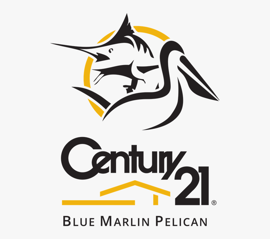 Century 21 Blue Marlin Pelican, Transparent Clipart