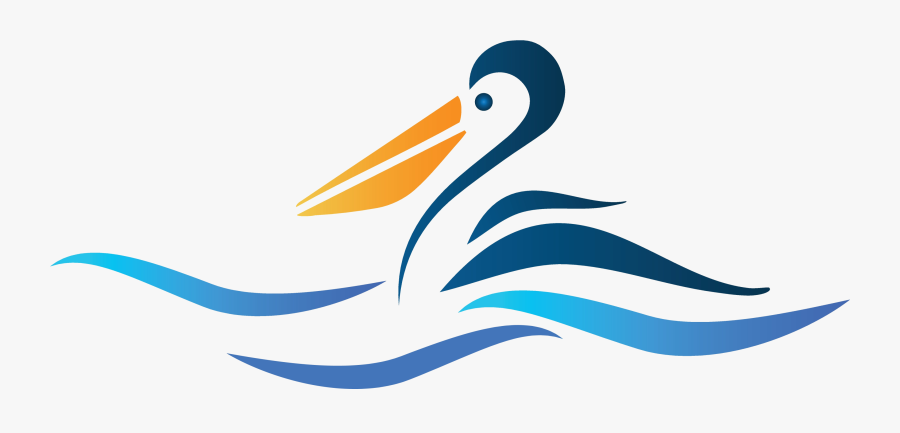 Logo - Pelican, Transparent Clipart