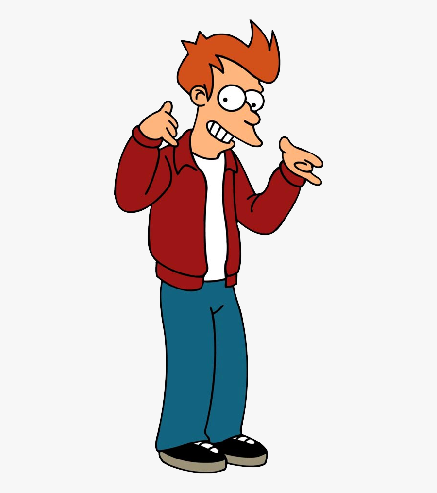 Fry Futurama, Transparent Clipart