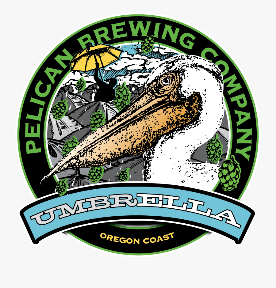 Pelican Umbrella, Transparent Clipart