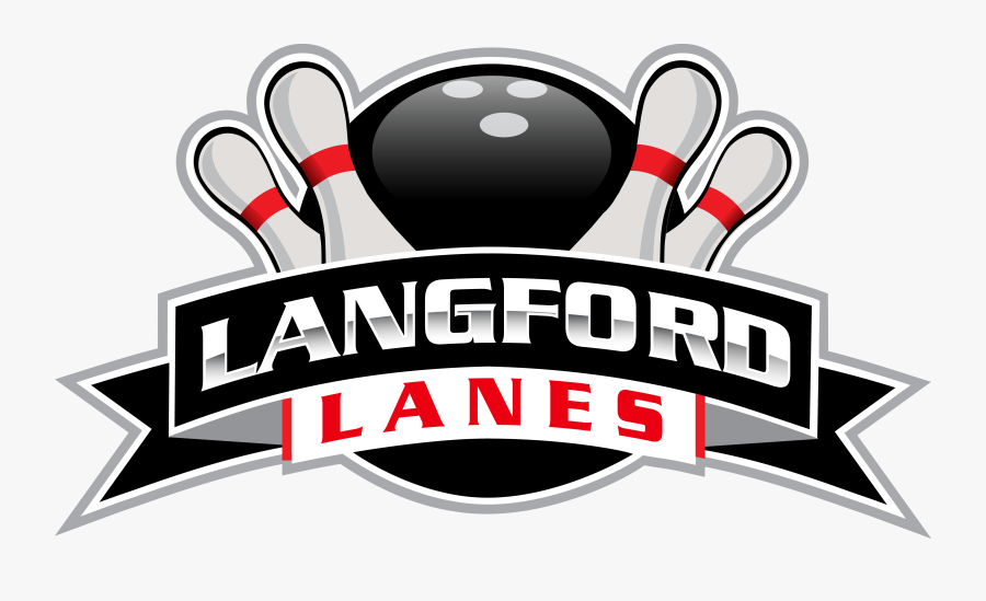 Bowling Logo, Transparent Clipart