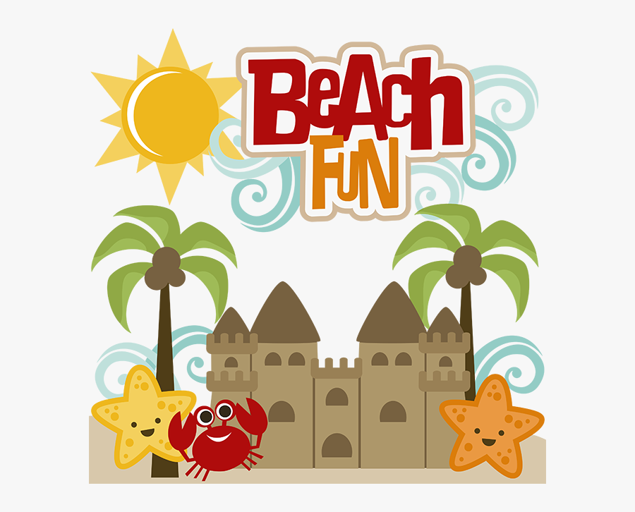 Summer Fun Clipart Beach - Summer Beach Fun Clipart, Transparent Clipart