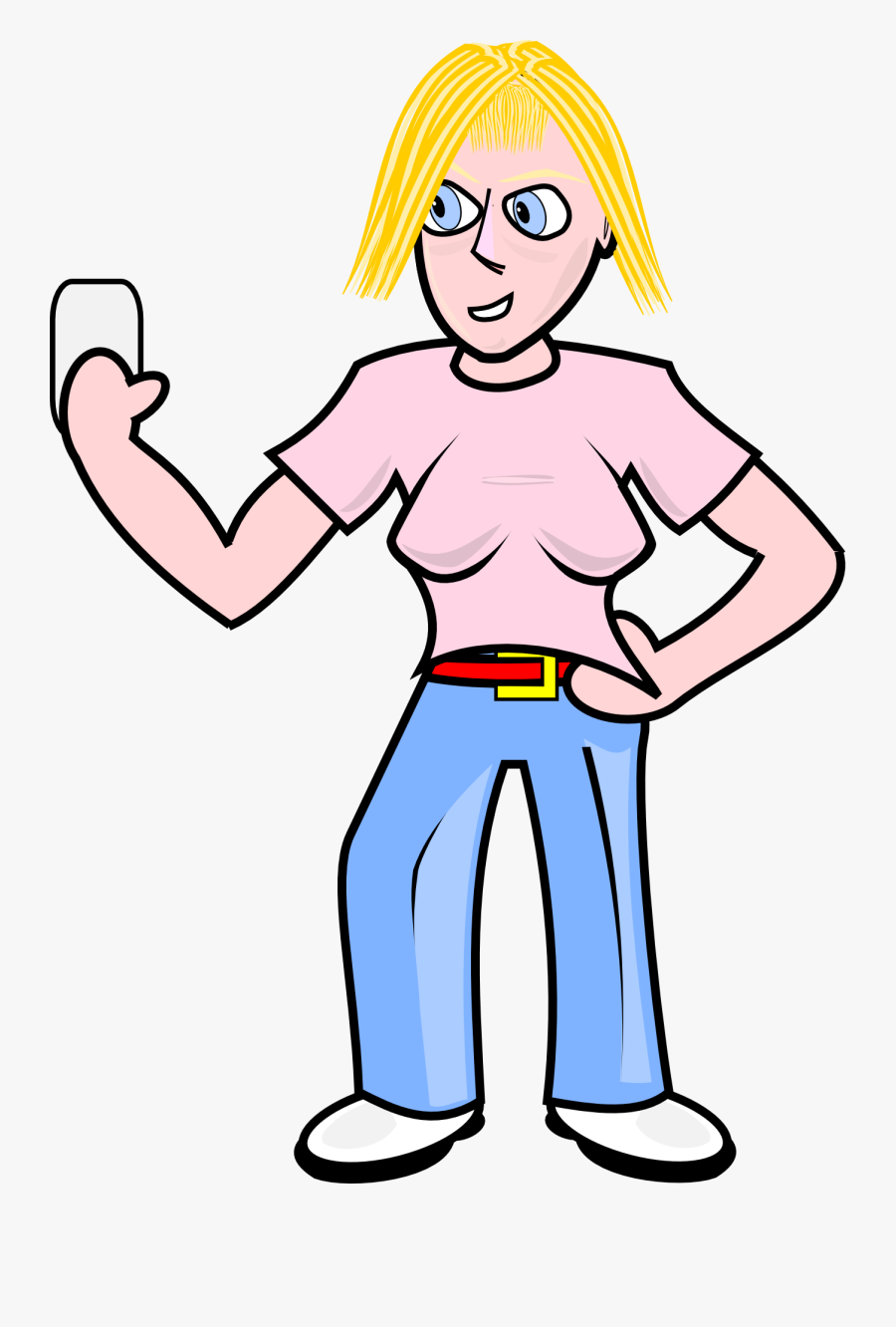 Free Teengirl001 - Teenage Girl Clipart Png Transparent, Transparent Clipart