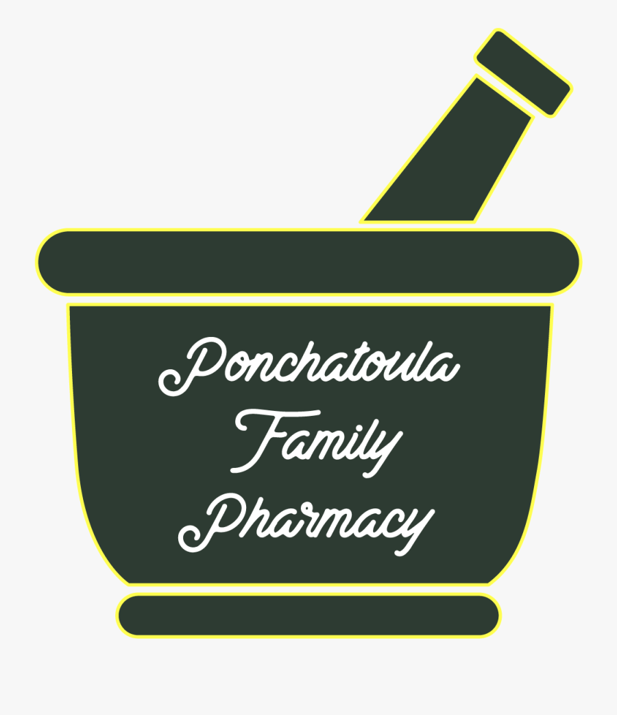 Ponchatoula Family Pharmacy - Rx Mortar Pestle Clipart, Transparent Clipart