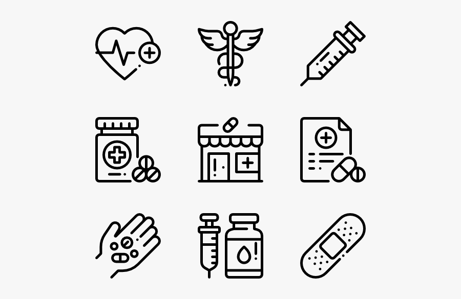 Pharmacy - Pharmacies Icon, Transparent Clipart