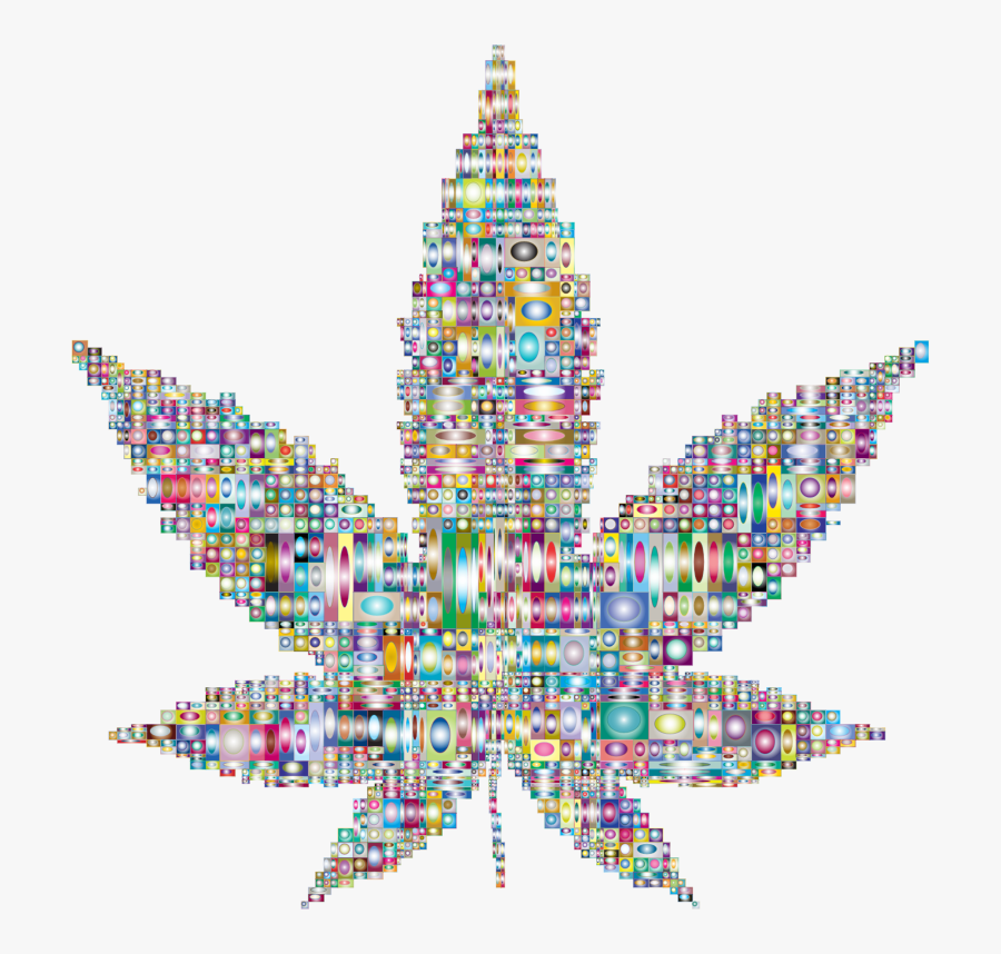 Transparent Marijuana Clipart Rainbow, Transparent Clipart