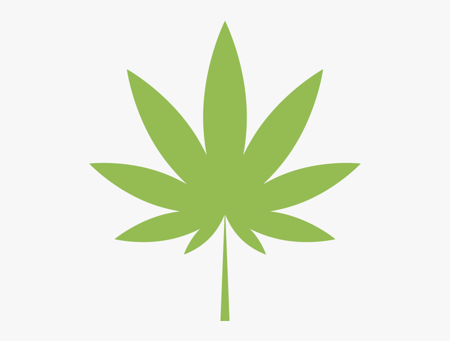 Transparent Marijuana Clipart - Silhouette Clipart Marijuana Leaf, Transparent Clipart