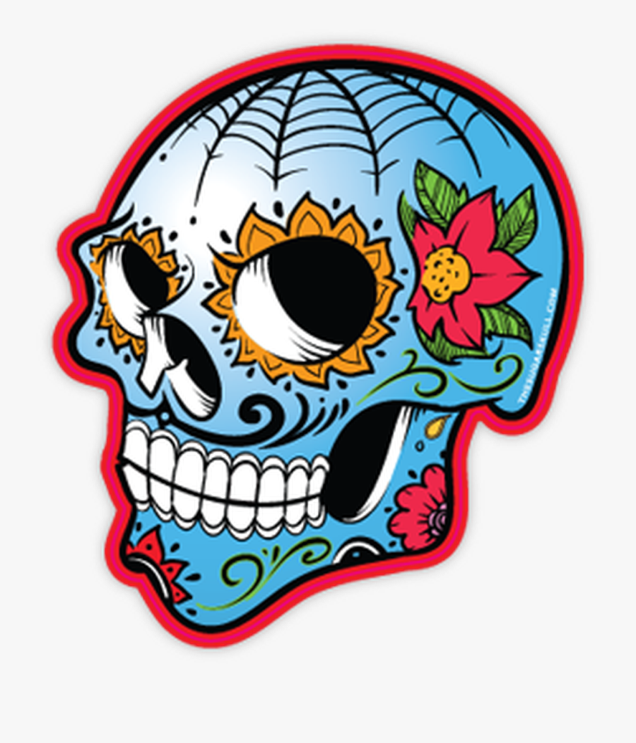 Sugar Skull Clip Art, Transparent Clipart