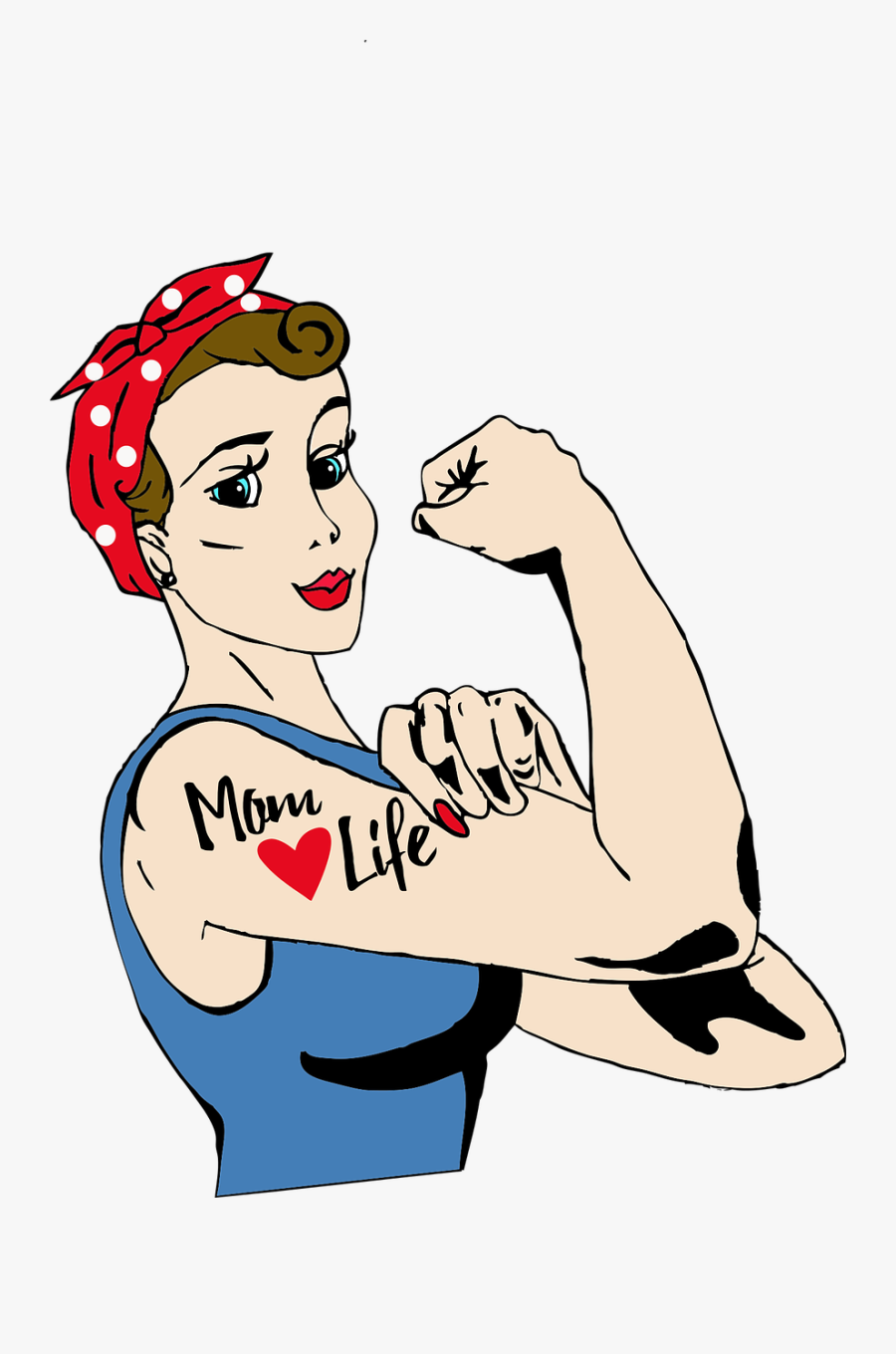 Mommy Clipart Working Mother - Stay At Home Mom Art, Transparent Clipart