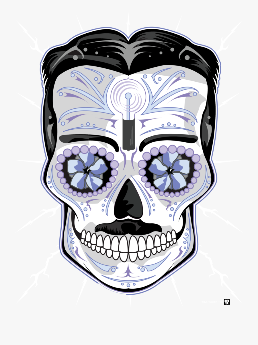 Skull, Transparent Clipart