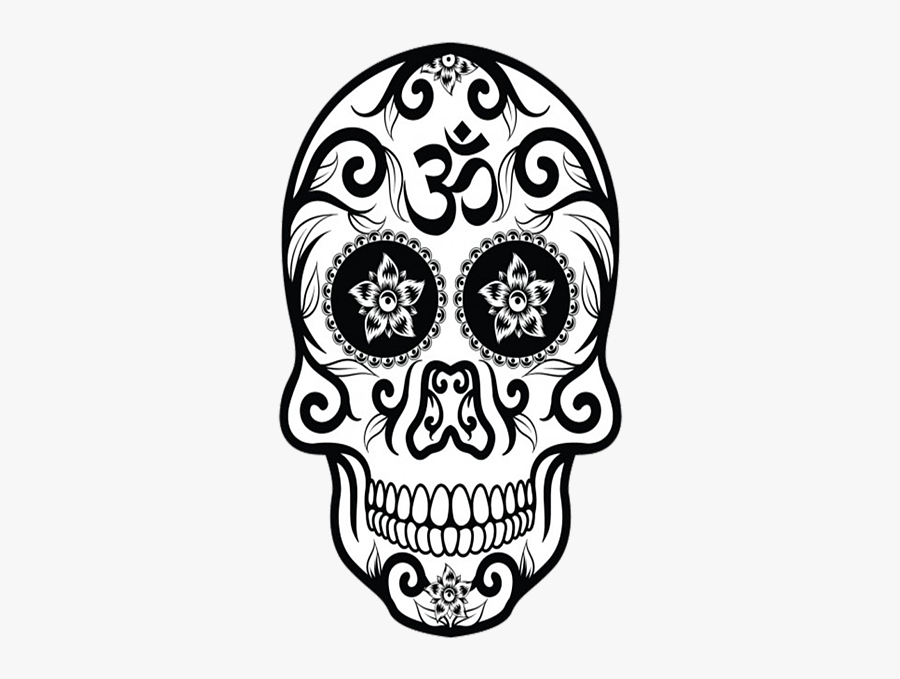 Lady Skull, Transparent Clipart