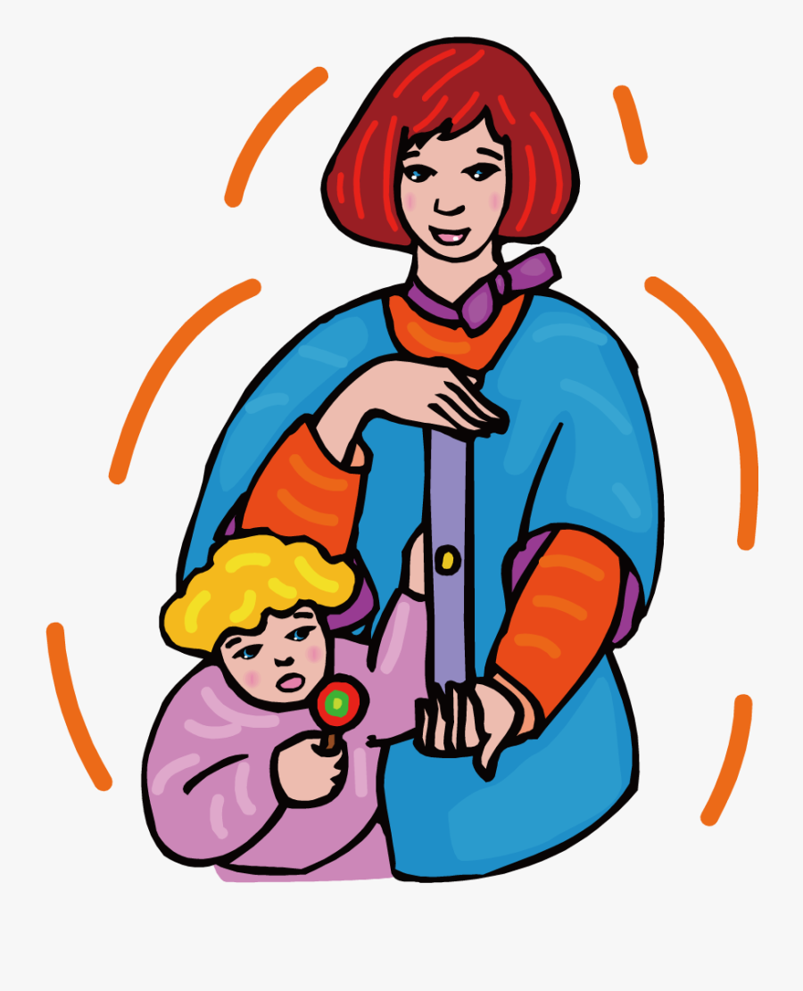 Mother Child Clip Art, Transparent Clipart