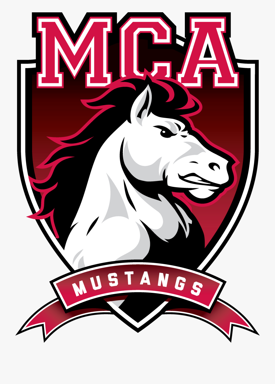 School Logo - Maranatha Christian Academy Mustangs, Transparent Clipart