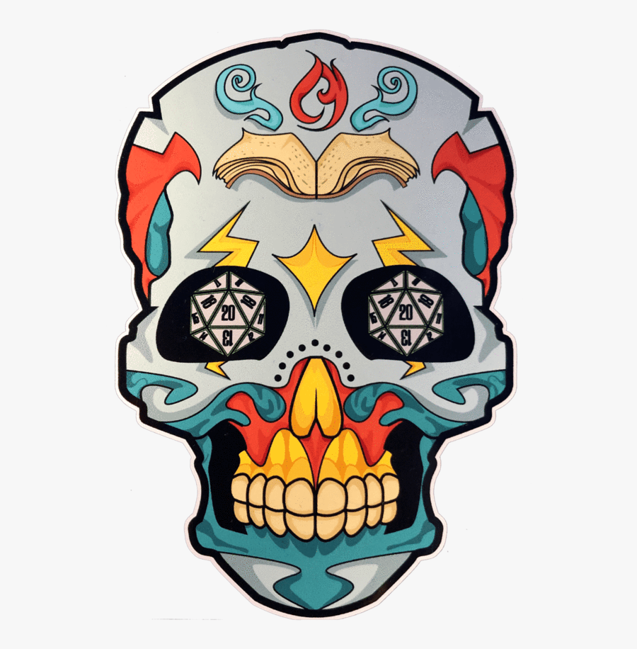 Skull, Transparent Clipart