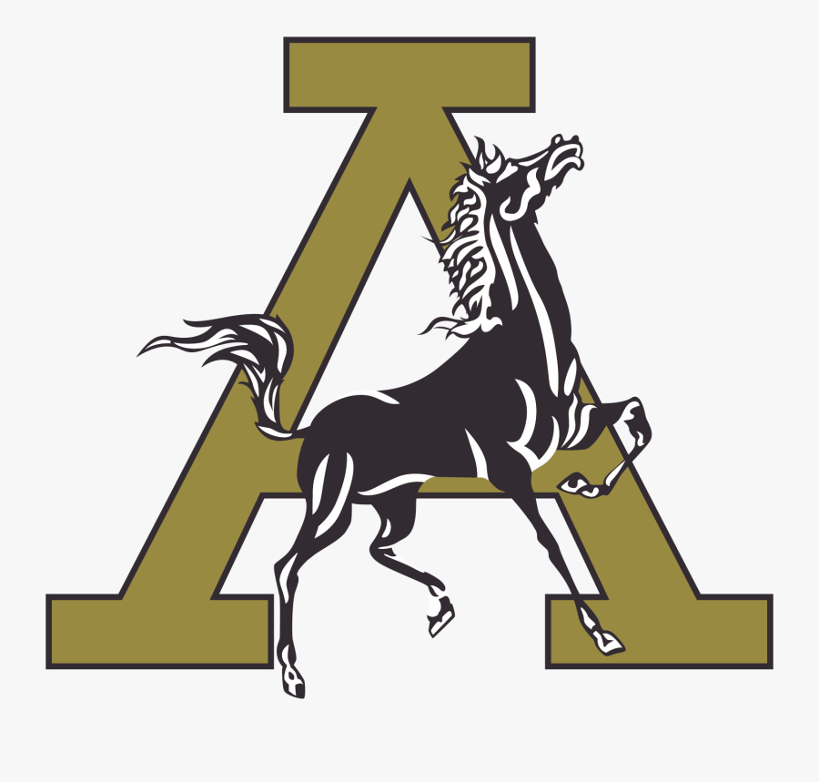 Andrews High School Mustangs, Transparent Clipart