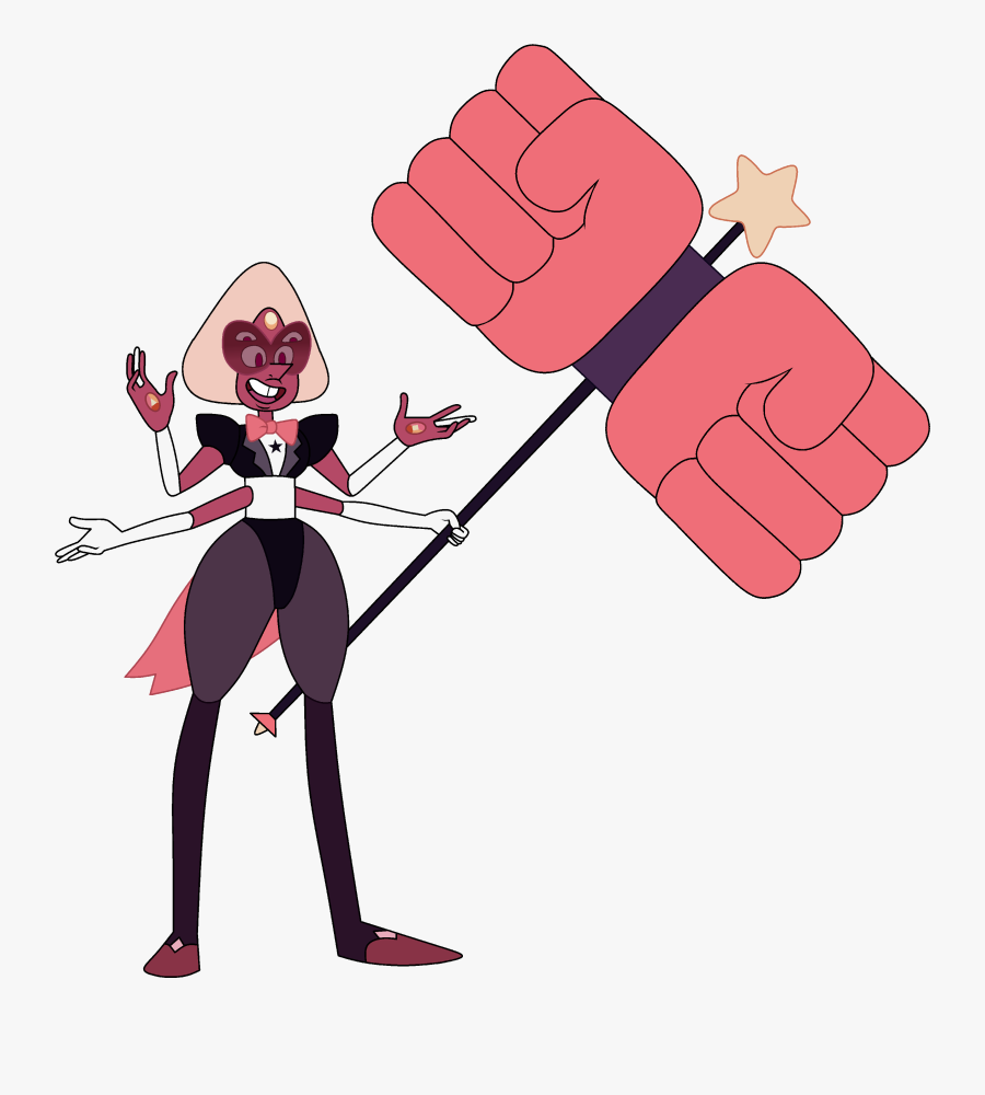 Aunt Clipart Nagging - Steven Universe Sardonyx Hammer, Transparent Clipart