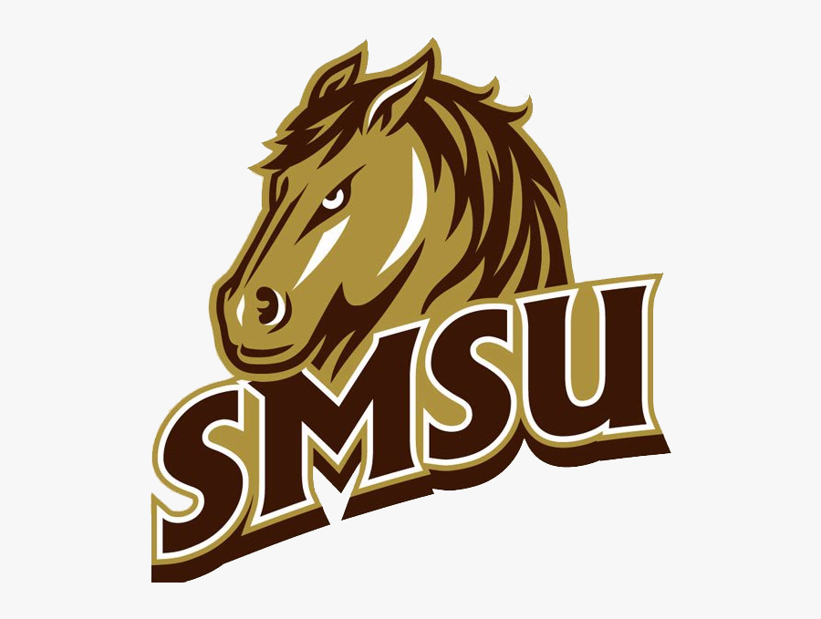 Southwest Minnesota State Mustangs - Southwest Minnesota State Logo, Transparent Clipart