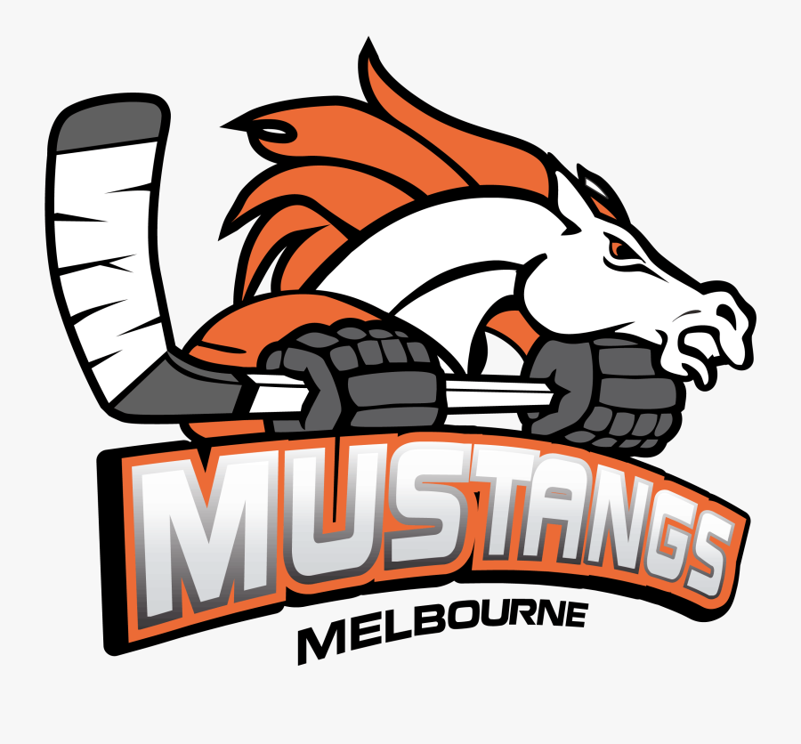 Melbourne Mustangs Mustangs Players Hockey, Transparent Clipart