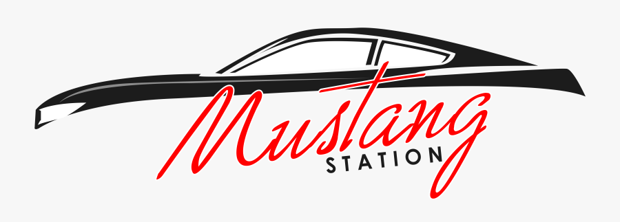 Mustang Station - Calligraphy, Transparent Clipart