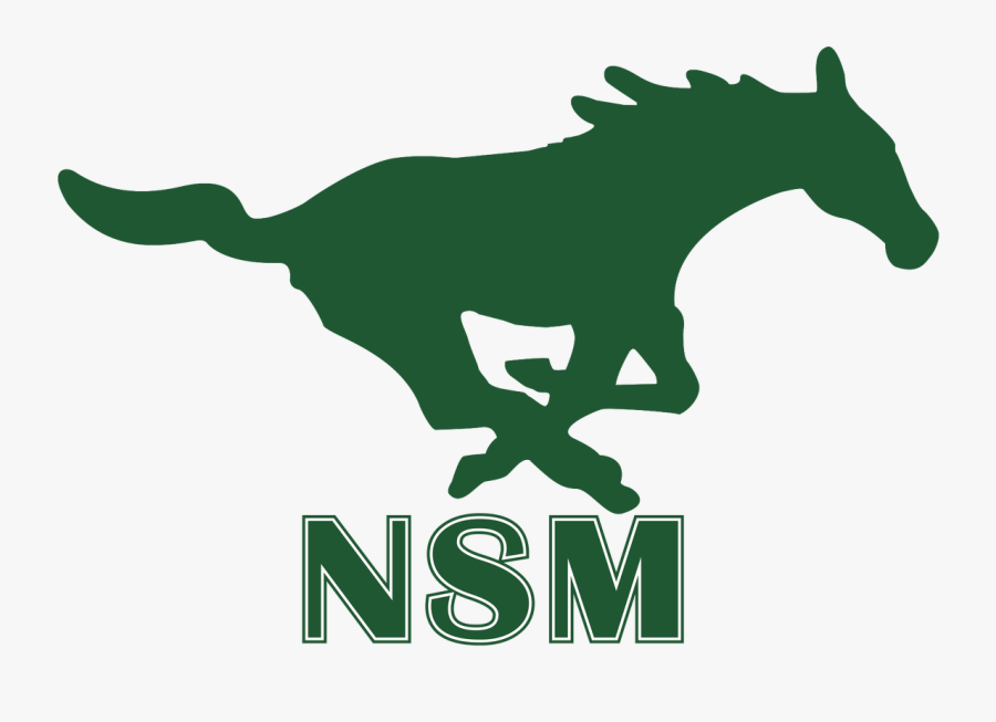 Smu Mustangs Logo, Transparent Clipart