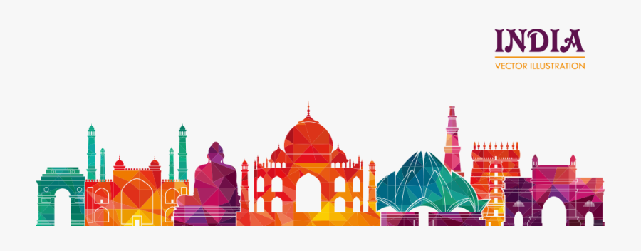 Cuisine Vector Business Food Travel Illustration Indian - Travel India, Transparent Clipart