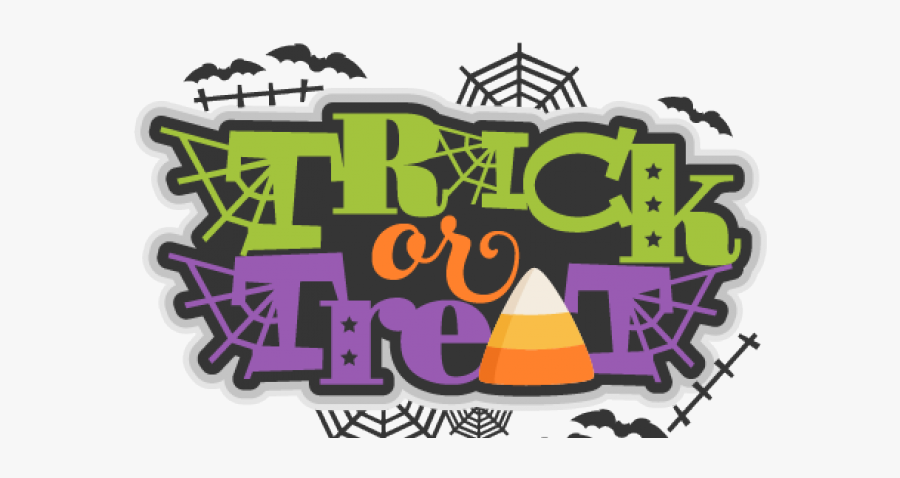 Trick Or Treat Clip Art, Transparent Clipart