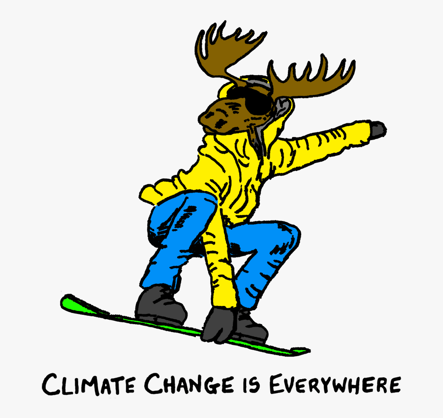 Skier Stops, Transparent Clipart