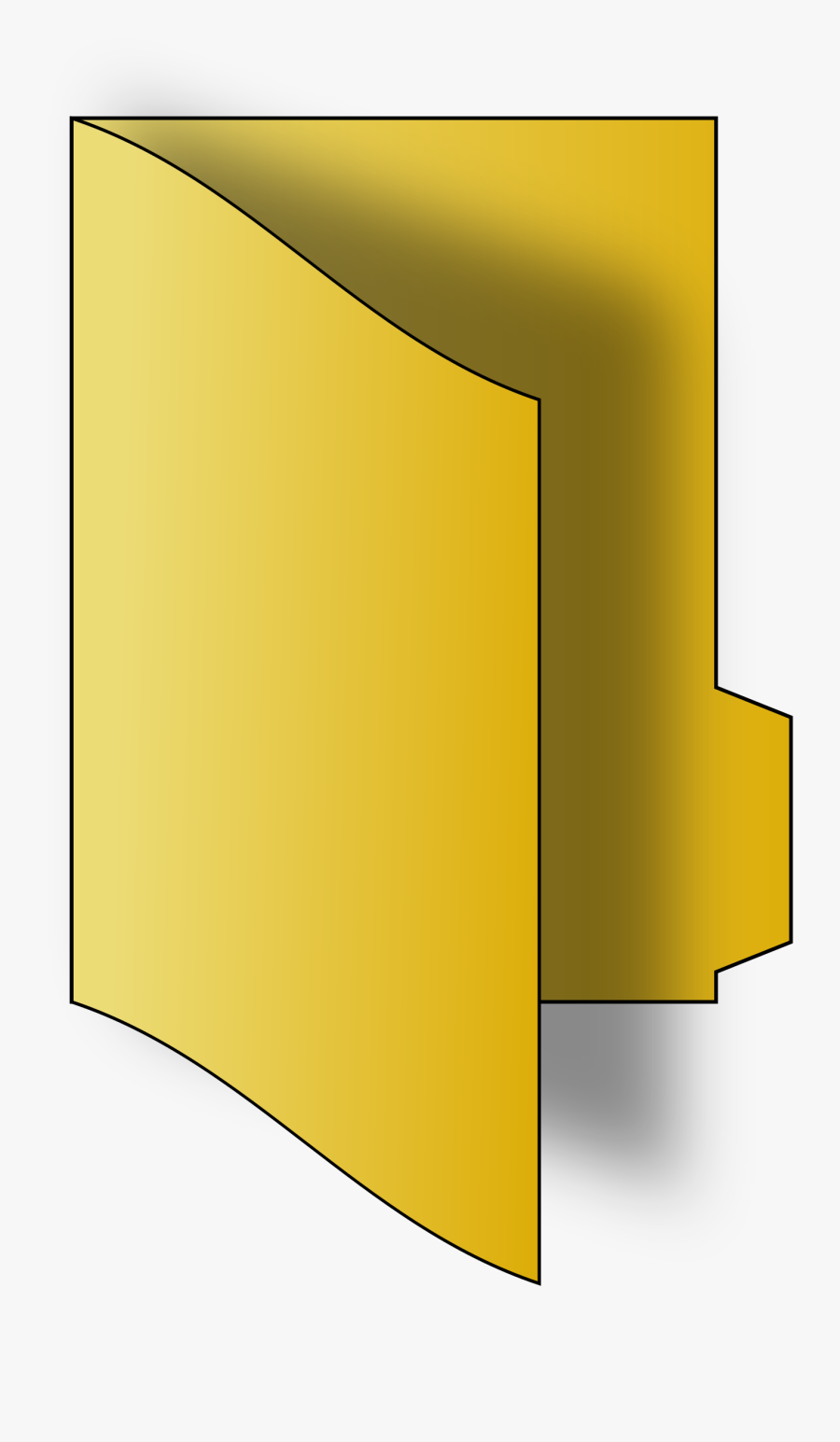 Manilla Folder Clipart, Transparent Clipart