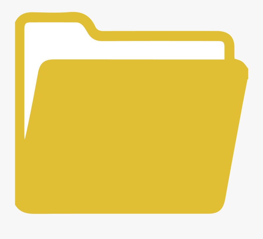 Folder Icon - Folder Icon Vector Png, Transparent Clipart