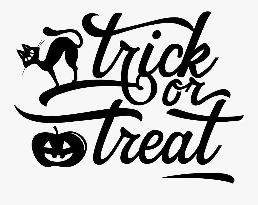 Trick Or Treat Free Svg, Transparent Clipart