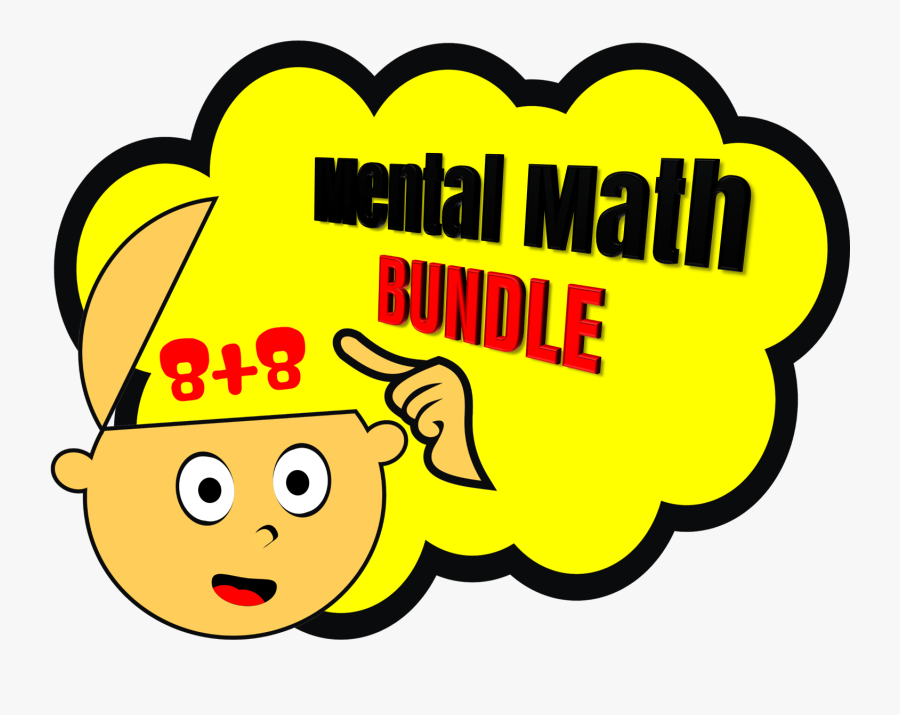 Focus On Mental Math Ultimate Resource - Mental Maths Clipart, Transparent Clipart