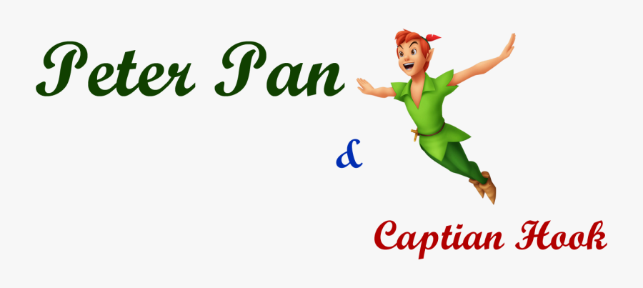 Peter Pan And Captain Hook - Peter Pan, Transparent Clipart