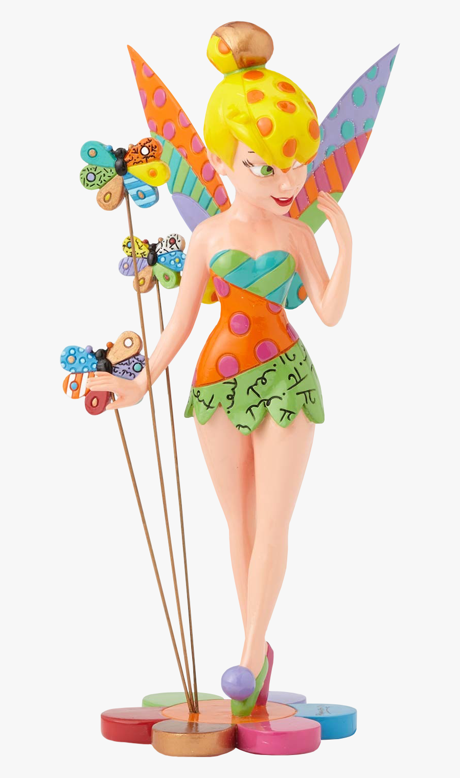 Disney Britto Tinkerbell, Transparent Clipart