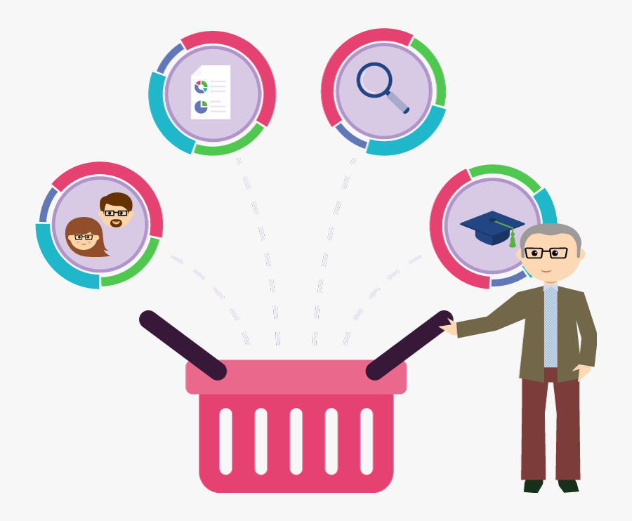 Mystery Shoppers Overview Higher Education Infographic, Transparent Clipart