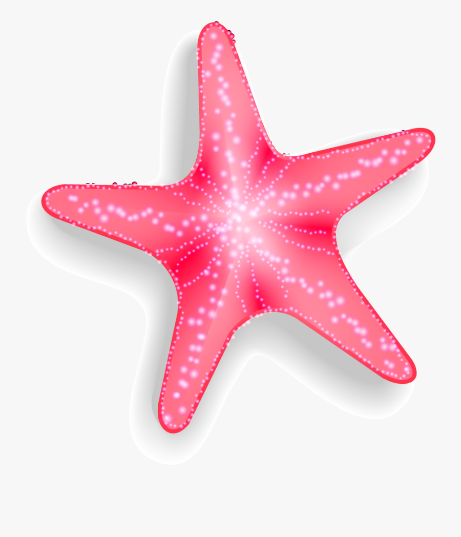 Estrela Do Mar Rosa Png, Transparent Clipart