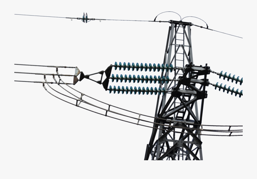 Wire,angle,electrical Supply - Electric Tower Png, Transparent Clipart