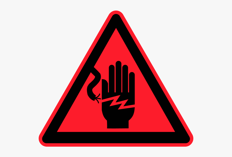 Electrical Safety Symbols Clip Art - Electricity Safety Cliparts, Transparent Clipart