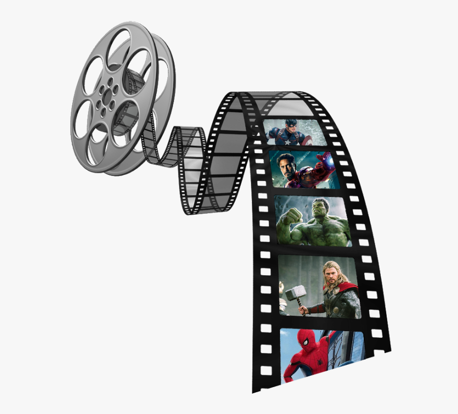 Transparent Infinity War Png - Film Reel, Transparent Clipart