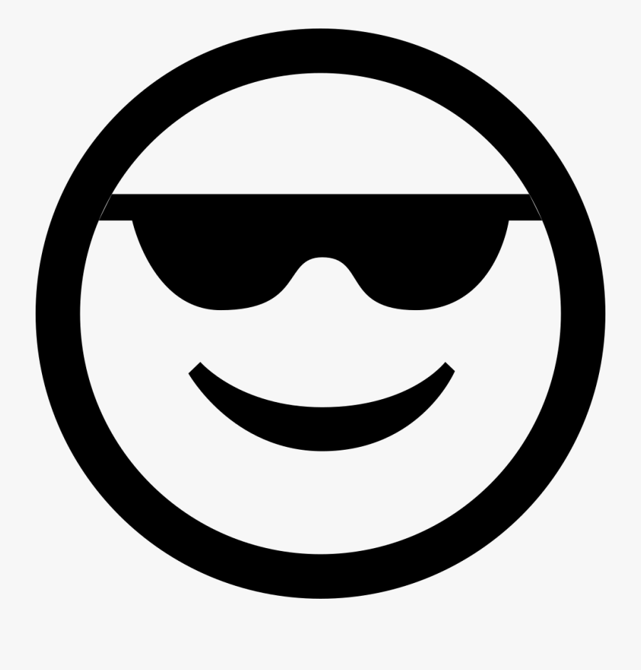 Goodjob - Icon Mặt Cười Đeo Kính, Transparent Clipart