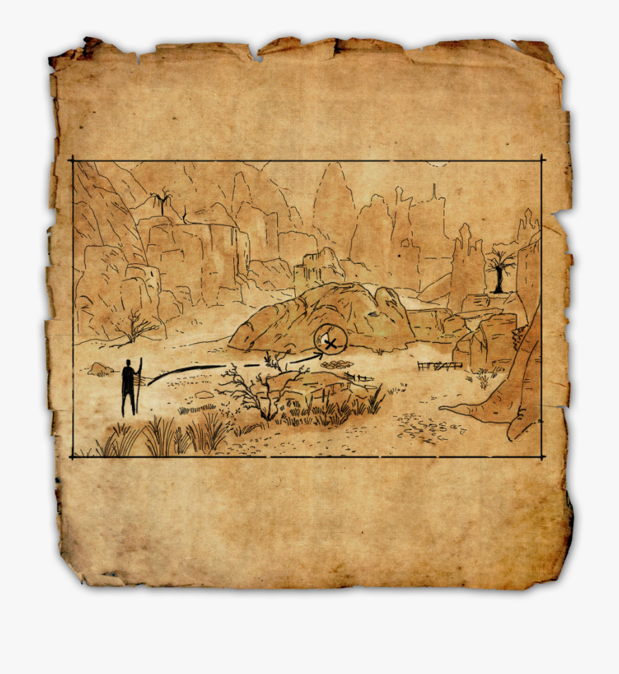 Clip Art Orsinium Iii Elder Scrolls - Clockwork City Eso Treasure Map, Transparent Clipart
