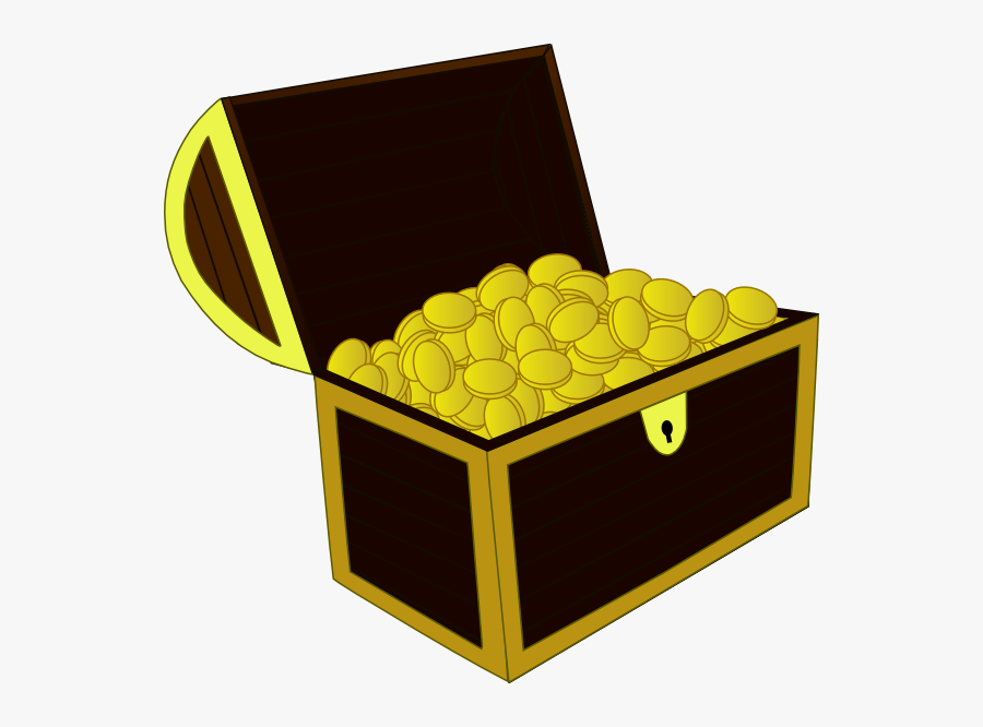 Treasure Chest Svg Clip Arts - Treasure Chest Clipart Png, Transparent Clipart