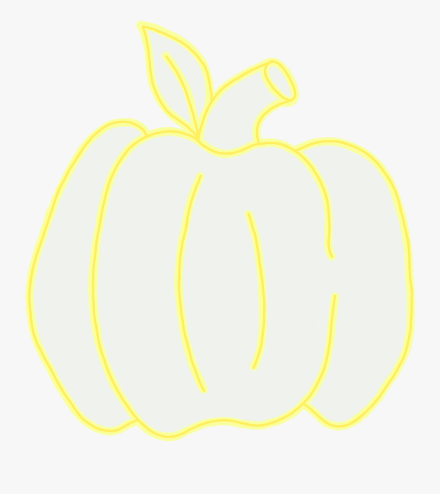 Designer Autumn Pastel Pumpkin Art - Apple, Transparent Clipart