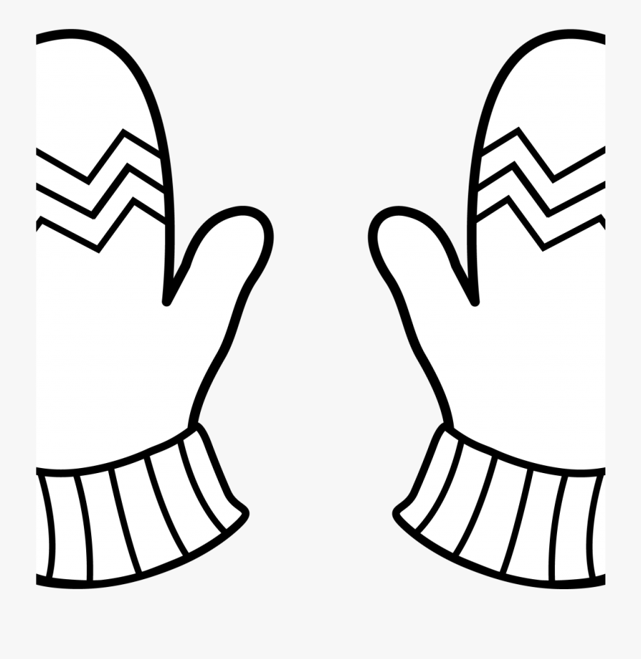 Download Thanksgiving Winter Coloring Pages 29 Boots - Gloves Clipart Black And White, Transparent Clipart