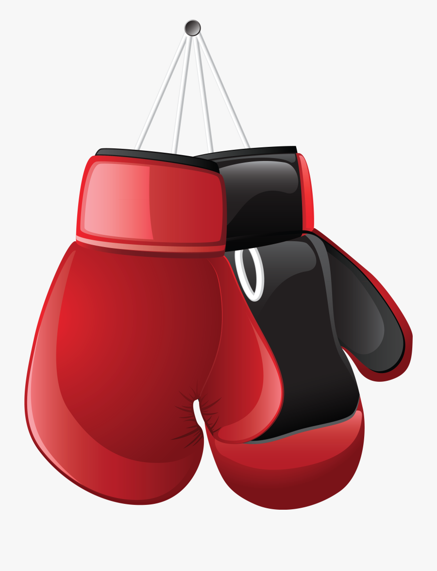 Red Boxing Clipartable Com - Boxing Gloves Vector Png, Transparent Clipart