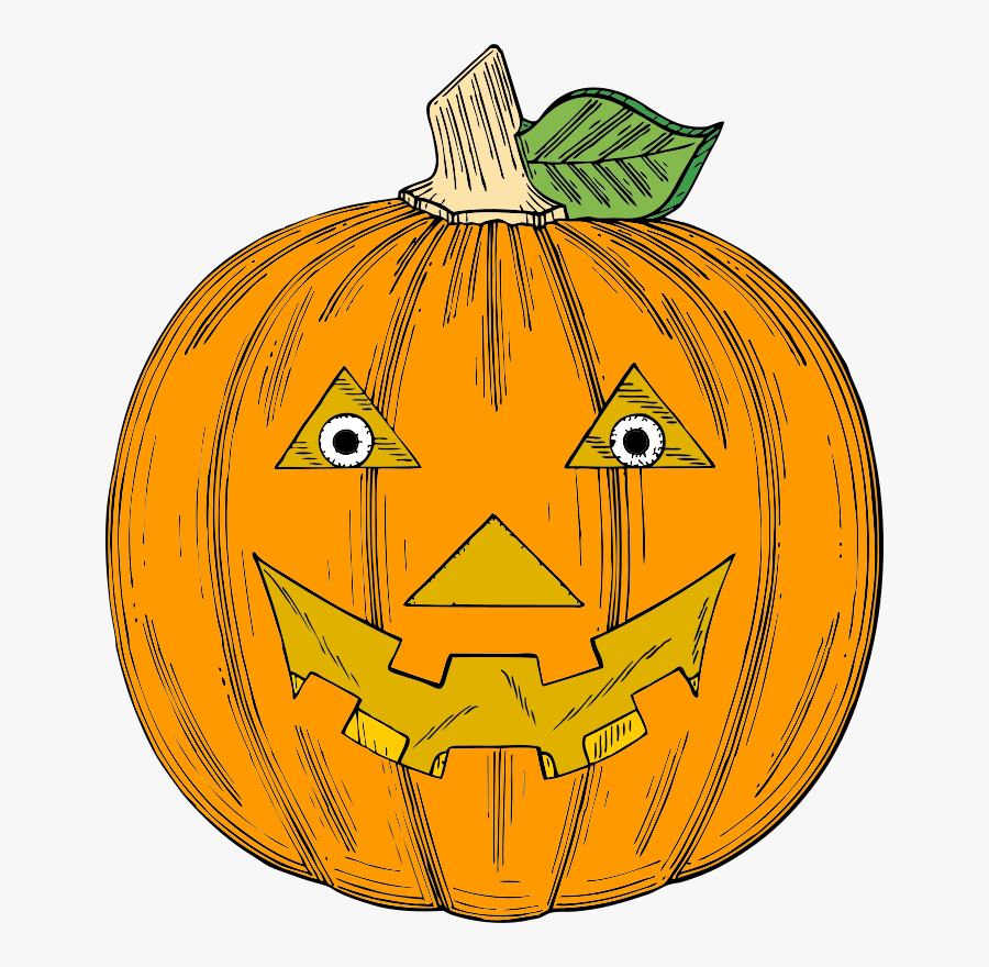 Pumpkin Halloween Decorations Clip Art, Transparent Clipart